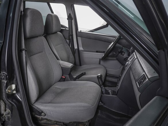 2012 Lada (ВАЗ) Priora I, чёрный, 360000 рублей - вид 7