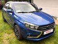 2021 Lada (ВАЗ) Vesta SW I, синий, 1250000 рублей - вид 1