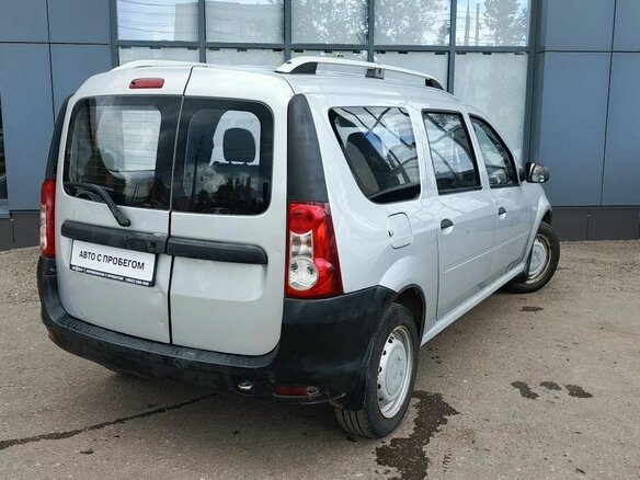 2014 Lada (ВАЗ) Largus I, серебристый - вид 4