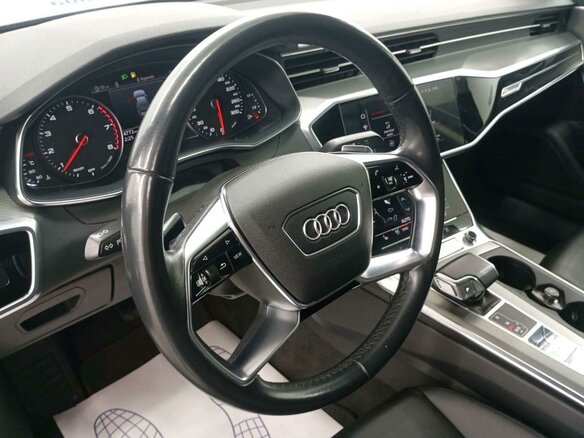 2021 Audi A6 40 TFSI V (C8), чёрный - вид 5