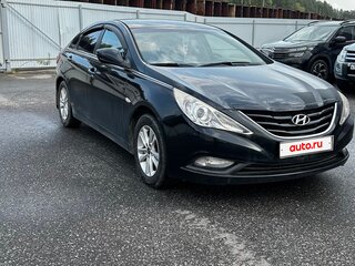 2011 Hyundai Sonata VI (YF), чёрный, 825000 рублей, вид 2