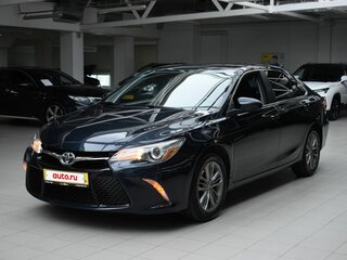 2017 Toyota Camry VII (XV50) Рестайлинг 2, синий, 1590000 рублей, вид 3