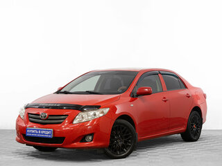 2008 Toyota Corolla AMT X (E140, E150), красный, 669000 рублей, вид 3