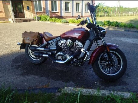 2015 Indian Scout, красный, 800000 рублей, вид 2