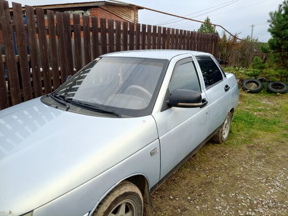 2005 Lada (ВАЗ) 2110, серебристый, 150000 рублей - вид 8