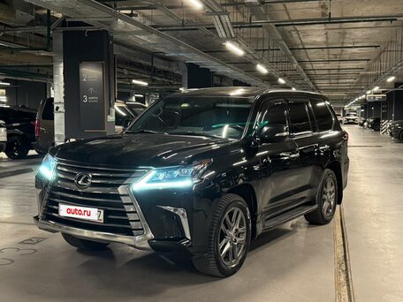 2016 Lexus LX 570 III Рестайлинг 2, чёрный, 5549000 рублей, вид 1