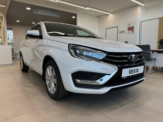 2026 Lada (ВАЗ) Vesta I Рестайлинг (NG), белый, 1838305 рублей, вид 3