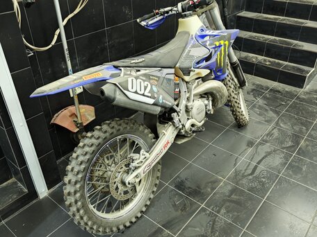 2009 Yamaha YZ250, синий, 320000 рублей, вид 2