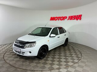 2013 Lada (ВАЗ) Granta I, белый, 420000 рублей, вид 1