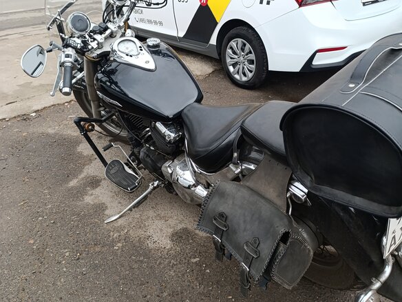 2004 Yamaha XVS400 Drag Star, чёрный, 345000 рублей - вид 7
