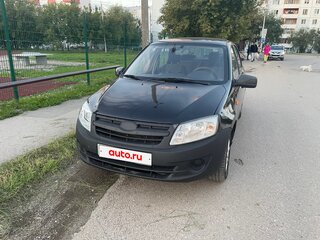 2013 Lada (ВАЗ) Granta I, чёрный, 260000 рублей, вид 3