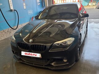 2010 BMW 5 серии 523i VI (F10/F11/F07), чёрный, 1420000 рублей, вид 3