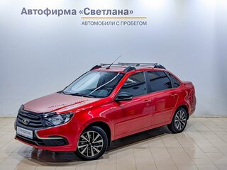 2019 Lada (ВАЗ) Granta I Рестайлинг, красный, 647000 рублей, вид 1