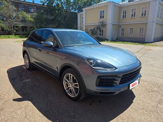 2020 Porsche Cayenne III, голубой, 7300000 рублей, вид 1