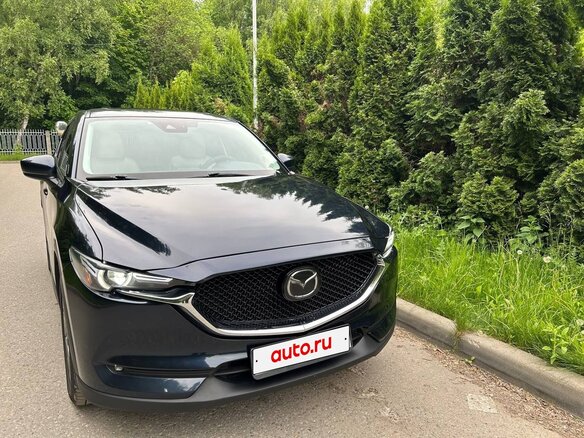 2019 Mazda CX-5 II, синий, 2800000 рублей - вид 1