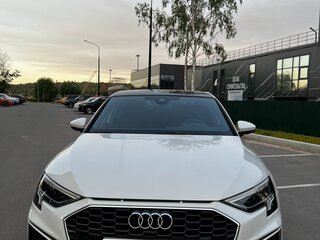 2022 Audi A3 40 TFSI IV (8Y), белый, 3850000 рублей, вид 2