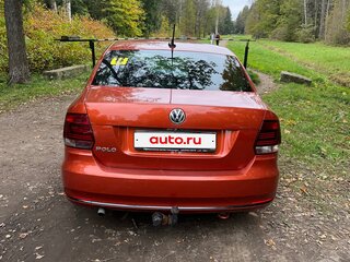 2018 Volkswagen Polo V Рестайлинг, красный, 1050000 рублей, вид 3