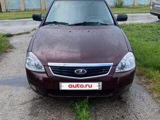2012 Lada (ВАЗ) Priora I, красный, 300000 рублей, вид 1
