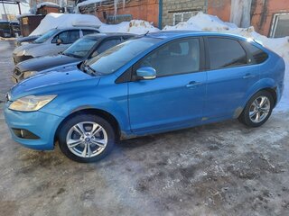 2008 Ford Focus II Рестайлинг, синий, 400000 рублей, вид 3