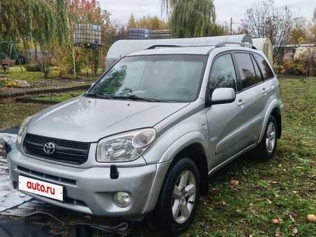 2004 Toyota RAV4 II (XA20) Рестайлинг, серебристый, 777000 рублей, вид 4