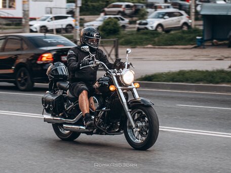 1997 Kawasaki EN400 Vulcan, чёрный, 270000 рублей, вид 2