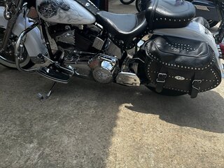 2004 Harley-Davidson Heritage, белый, 730000 рублей, вид 3