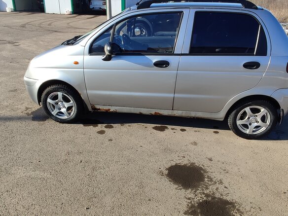 2008 Daewoo Matiz I Рестайлинг, серебристый, 170000 рублей - вид 3