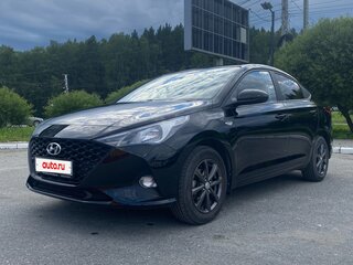 2022 Hyundai Accent V Рестайлинг, чёрный, 2100000 рублей, вид 1
