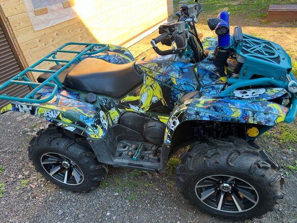2018 Yamaha Grizzly 700, зелёный, 950000 рублей - вид 1