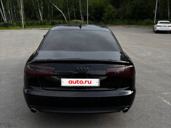 2012 Audi A6 IV (C7), чёрный, 1300000 рублей - вид 4