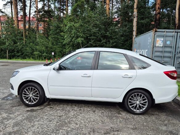 2022 Lada (ВАЗ) Granta Euro-2 I Рестайлинг, белый, 690000 рублей - вид 4