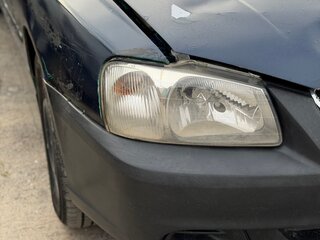 2006 Hyundai Accent ТагАЗ II, синий, 195000 рублей, вид 4