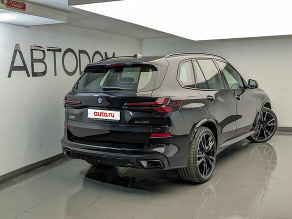 2025 BMW X5 40i IV (G05/G18) Рестайлинг, чёрный, 14990000 рублей - вид 1