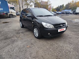 2008 Hyundai Getz I Рестайлинг, чёрный, 560000 рублей, вид 1