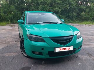 2006 Mazda 3 I (BK) Рестайлинг, зелёный, 550000 рублей, вид 2