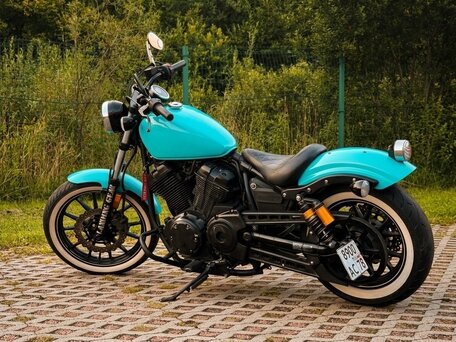 2015 Yamaha XVS950, голубой, 500000 рублей, вид 2