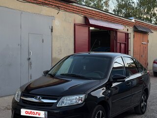 2015 Lada (ВАЗ) Granta I, чёрный, 520000 рублей, вид 1