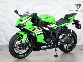 2025 Kawasaki ZX-6R Ninja, зелёный, 1447000 рублей, вид 3