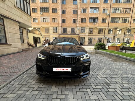 2020 BMW X6 M50d III (G06), чёрный, 7250000 рублей, вид 2