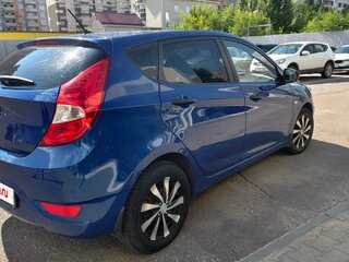 2012 Hyundai Solaris I, синий, 759000 рублей, вид 4