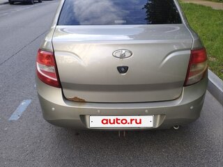 2013 Lada (ВАЗ) Granta I, бежевый, 300000 рублей, вид 4