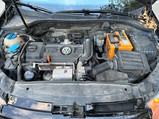 2011 Volkswagen Golf VI, чёрный, 630000 рублей, вид 5