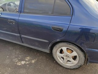 2008 Hyundai Accent ТагАЗ II, синий, 450000 рублей, вид 5