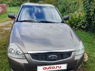 2015 Lada (ВАЗ) Priora I Рестайлинг, коричневый, 450000 рублей, вид 1