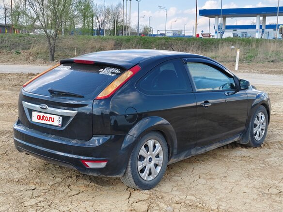 2008 Ford Focus II Рестайлинг, чёрный, 420000 рублей - вид 8