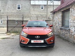 2019 Lada (ВАЗ) Vesta SW Cross I, оранжевый, 1050000 рублей, вид 2