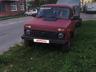 2007 Lada (ВАЗ) 2121 (4x4) I Рестайлинг, красный, 300000 рублей, вид 1