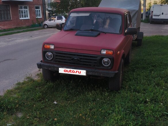 2007 Lada (ВАЗ) 2121 (4x4) I Рестайлинг, красный, 300000 рублей
