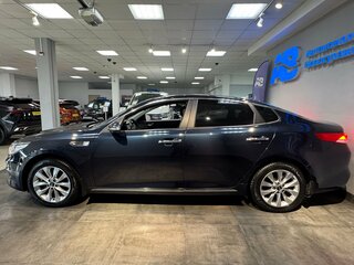 2017 Kia Optima IV, синий, 1849000 рублей, вид 5