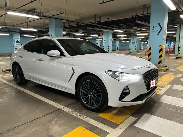 2018 Genesis G70 I, белый - вид 4